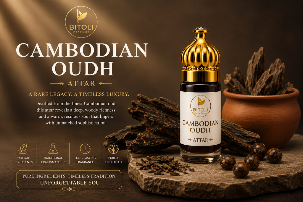 Cambodian Oud Attar | Authentic Indian Oud | Handcrafted In Kannauj