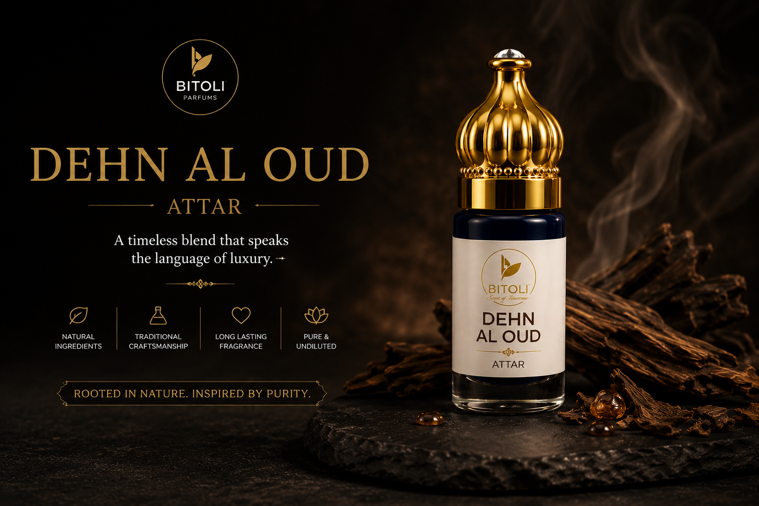 Dehn Al Oud Attar | Authentic Indian Oud | Handcrafted In Kannauj