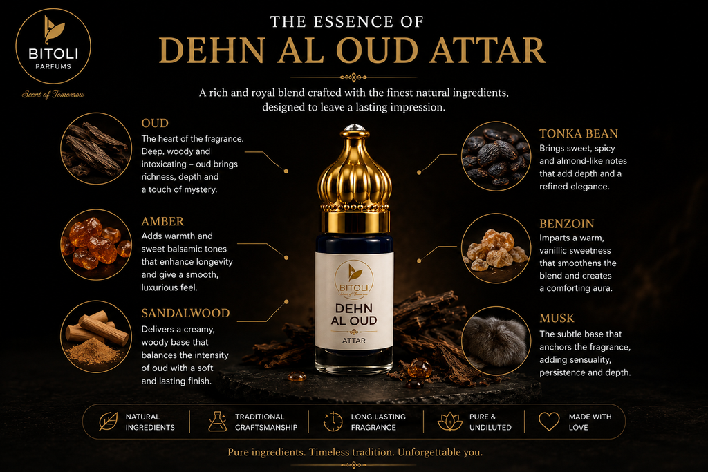 Dehn Al Oud Attar | Authentic Indian Oud | Handcrafted In Kannauj