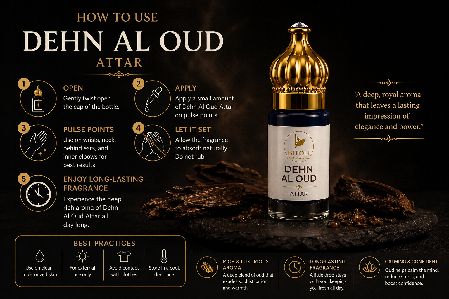 Dehn Al Oud Attar | Authentic Indian Oud | Handcrafted In Kannauj