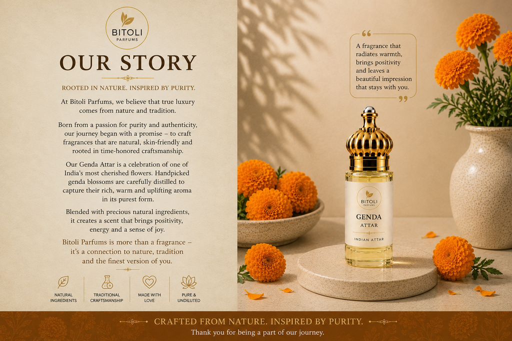 Genda Attar | Authentic Indian Attar | Handcrafted In Kannauj