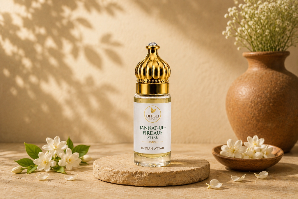 Jannat-ul Firdaus Attar | Authentic Indian Attar | Handcrafted in Kannauj