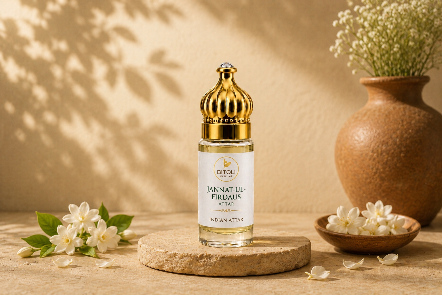 Jannat-ul Firdaus Attar | Authentic Indian Attar | Handcrafted in Kannauj