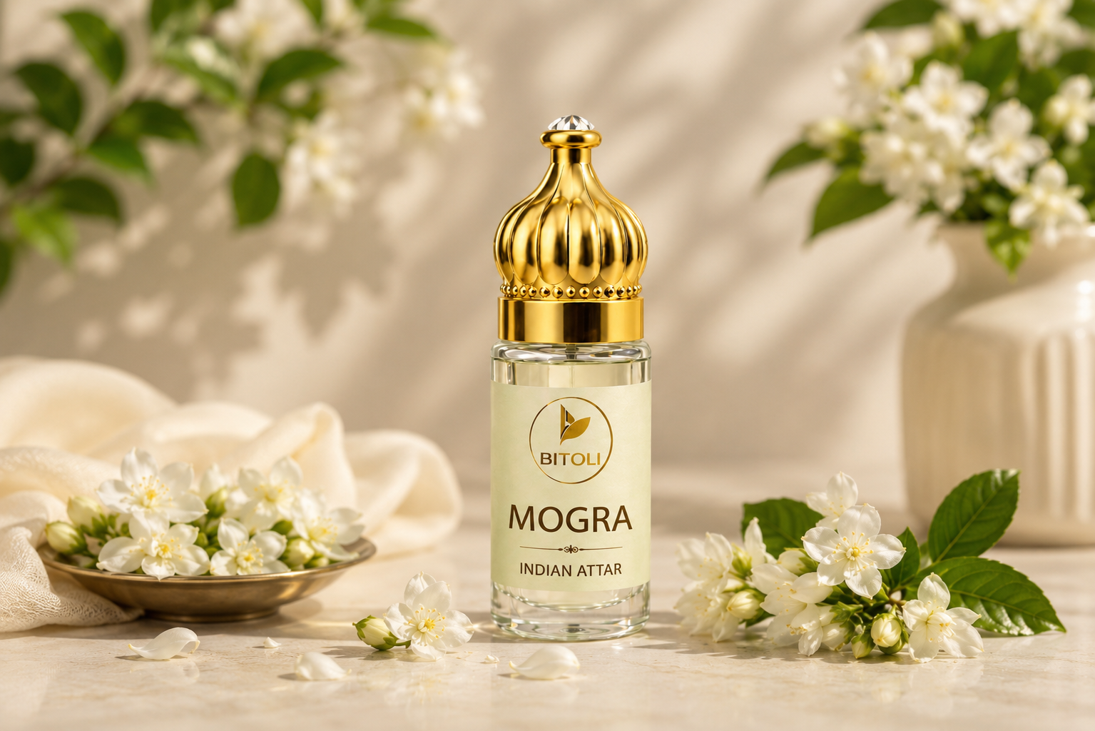 Mogra Attar | Authentic Indian Attar | Handcrafted In Kannauj