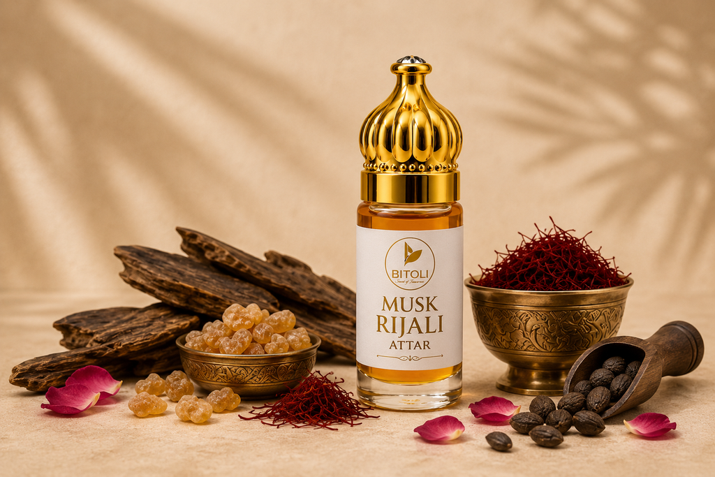 Musk Rijali Attar | Authentic Indian Musk Blend | Handcrafted In Kannauj