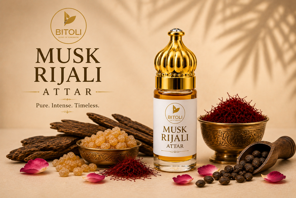 Musk Rijali Attar | Authentic Indian Musk Blend | Handcrafted In Kannauj