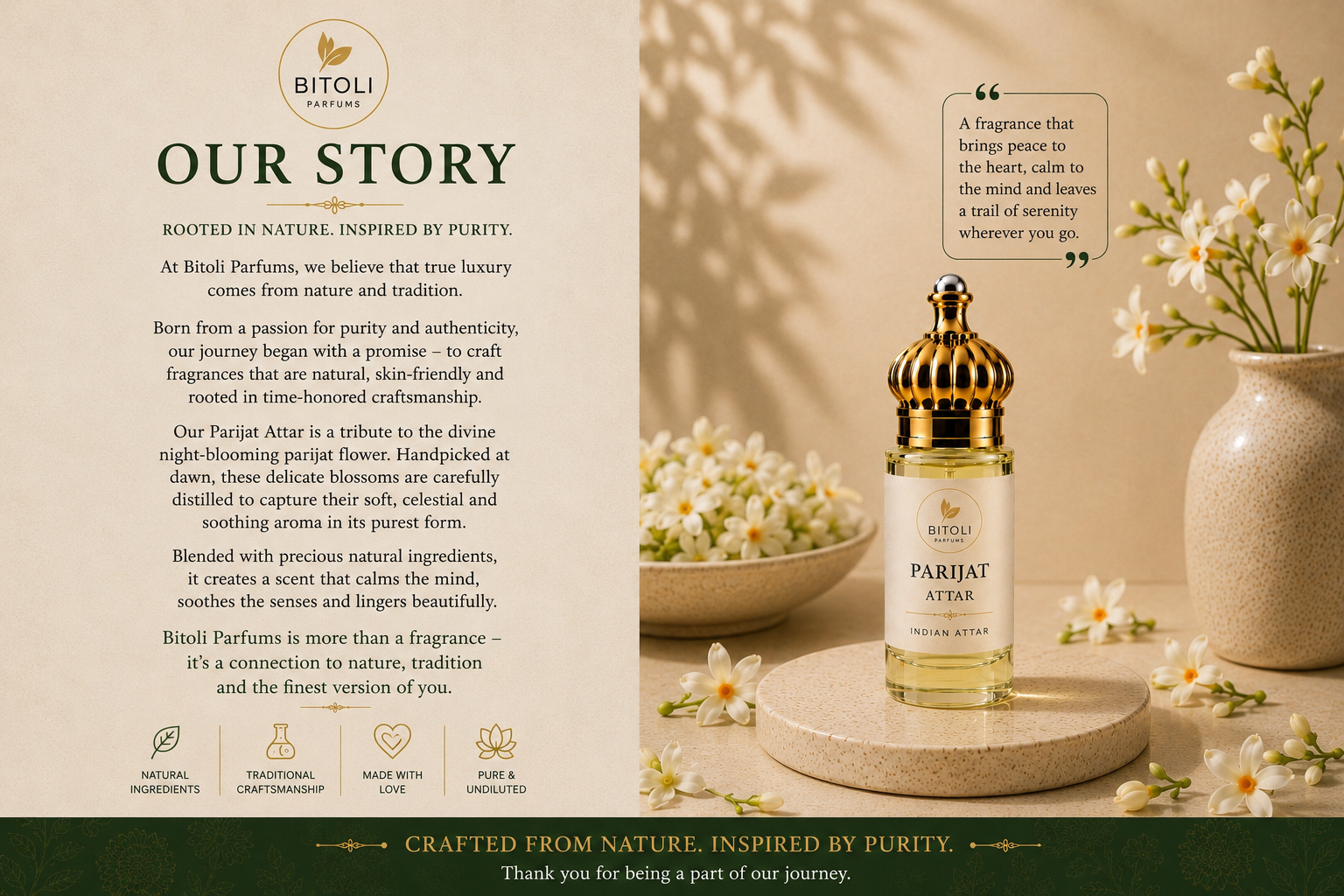 Parijat Attar | Authentic Indian Attar | Handcrafted In Kannauj