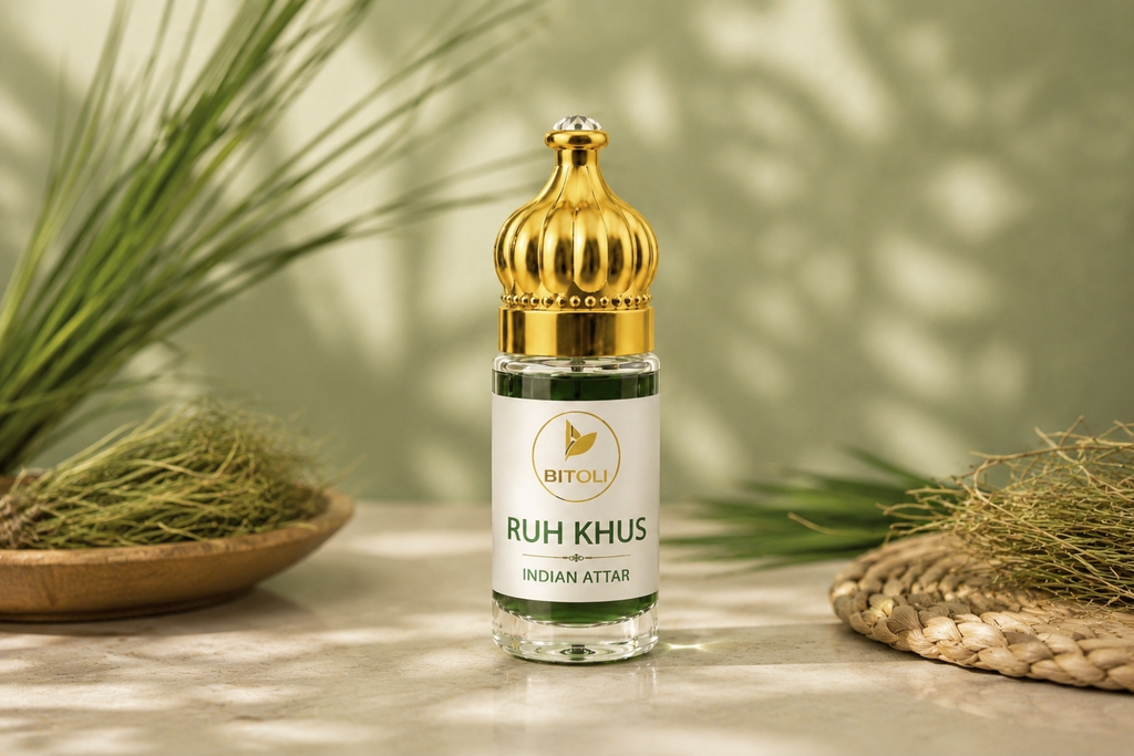 Ruh Khus Attar | Authentic Indian Attar | Handcrafted In Kannauj