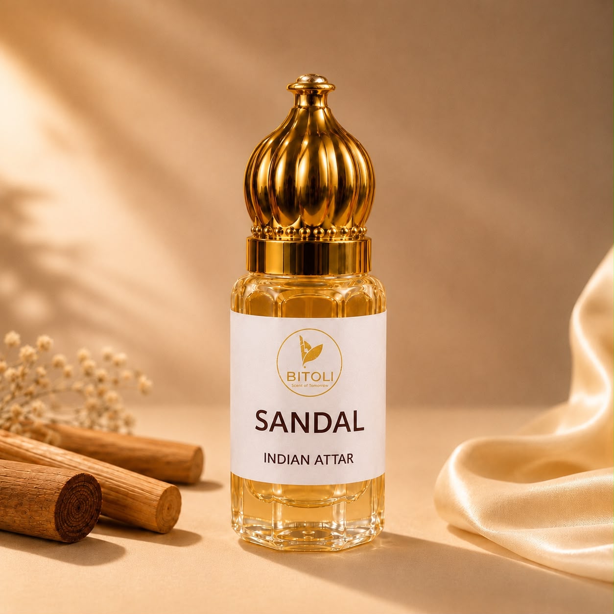 Sandal Attar | Authentic Indian Attar | Handcrafted In Kannauj