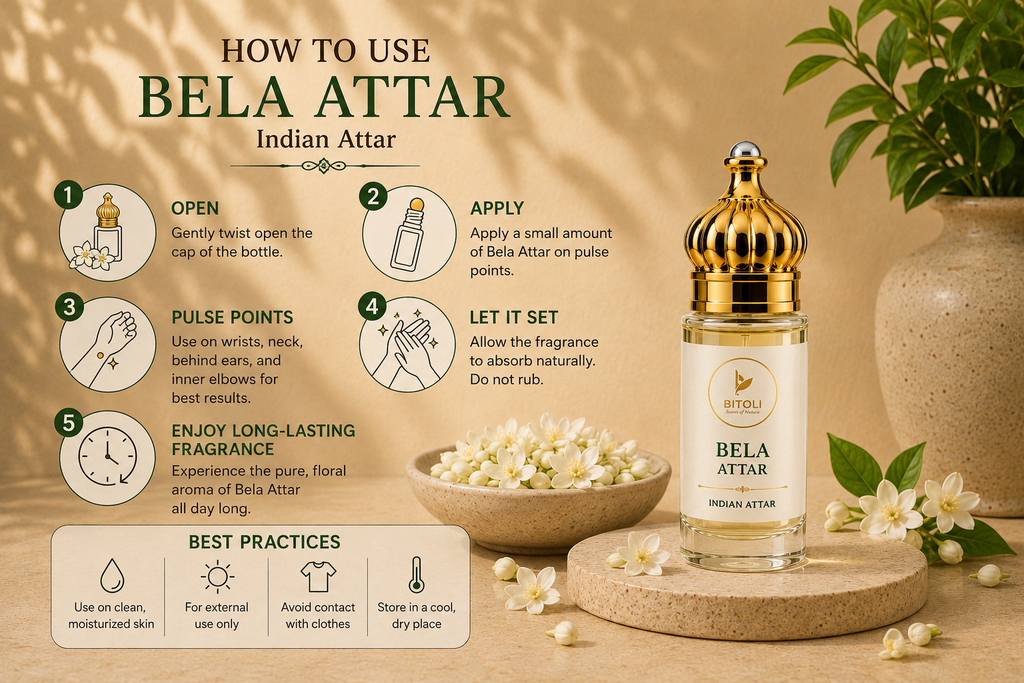 Bela Attar | Authentic Indian Attar | Handcrafted In Kannauj