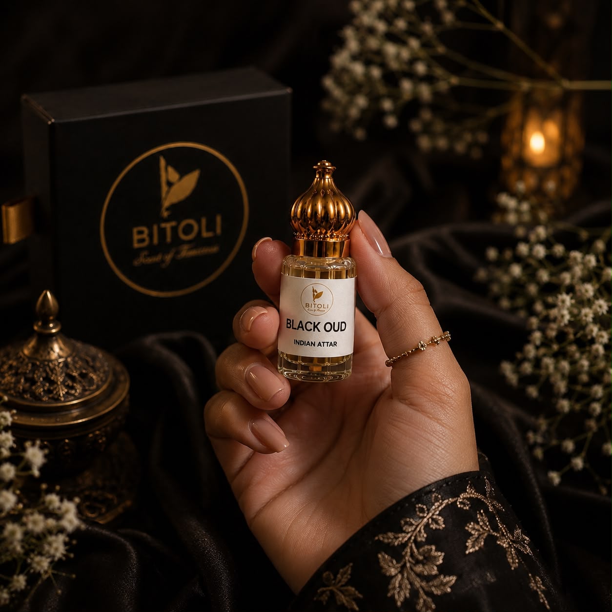 Black Oud Attar | Authentic Indian Oud | Handcrafted In Kannauj