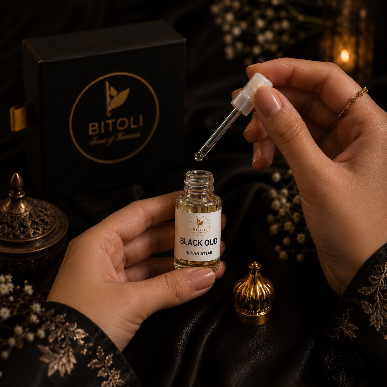 Black Oud Attar | Authentic Indian Oud | Handcrafted In Kannauj