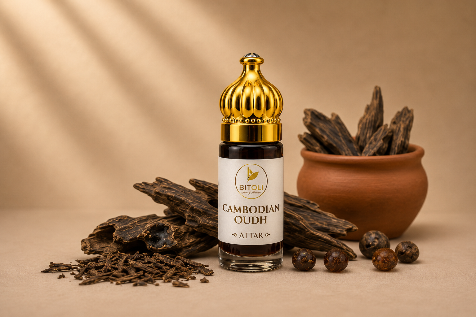 Cambodian Oud Attar | Authentic Indian Oud | Handcrafted In Kannauj