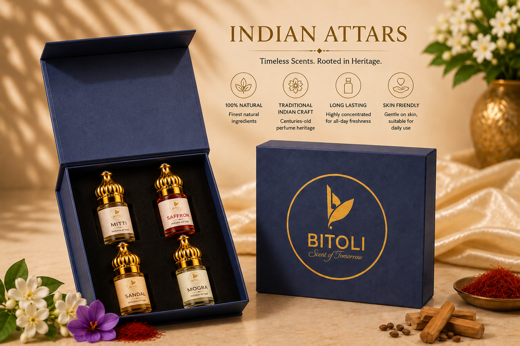 The Signature Four - Indian Attars | Handcrafted In Kannauj