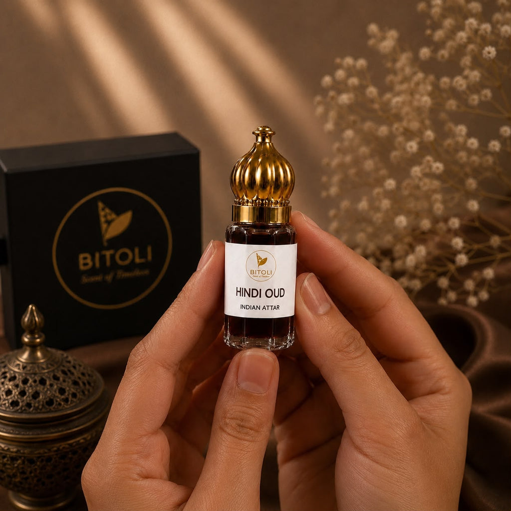 Hindi Oud Attar | Authentic Indian Oud | Handcrafted in Kannauj