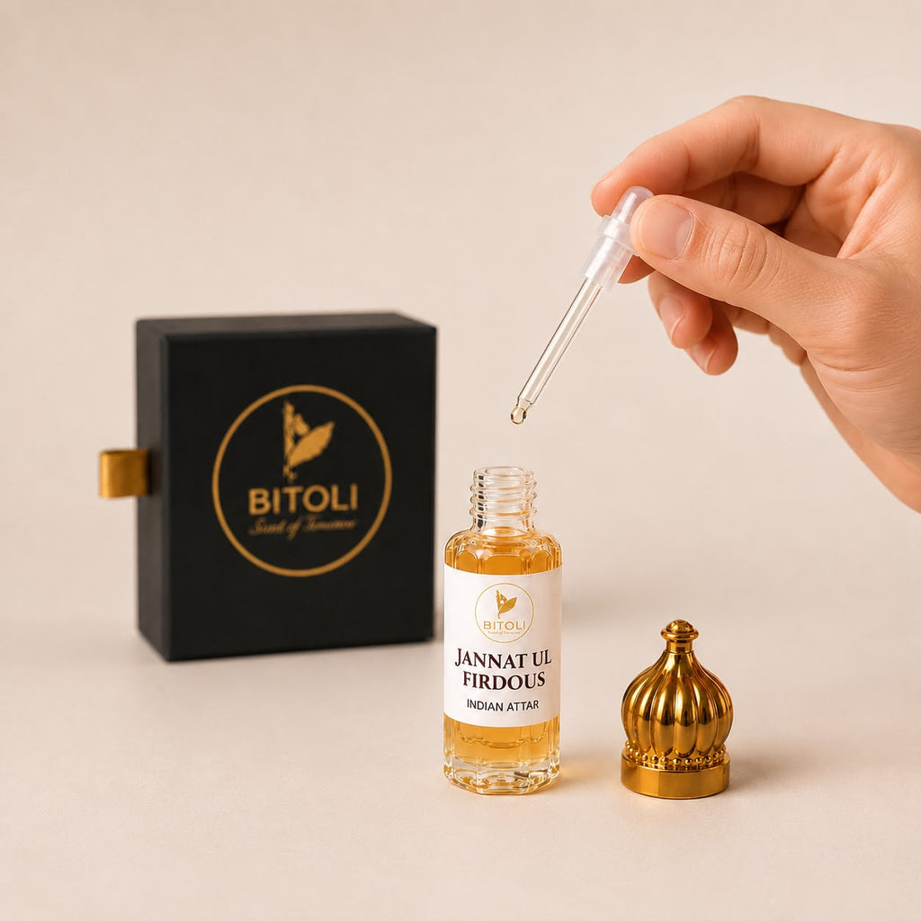 Jannat-ul Firdaus Attar | Authentic Indian Attar | Handcrafted in Kannauj