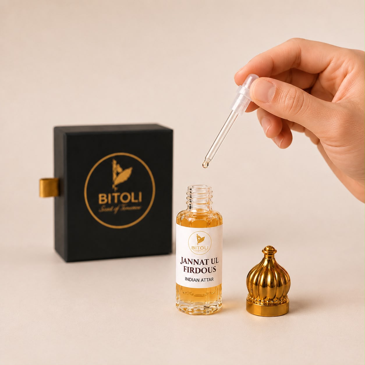 Jannat-ul Firdaus Attar | Authentic Indian Attar | Handcrafted in Kannauj