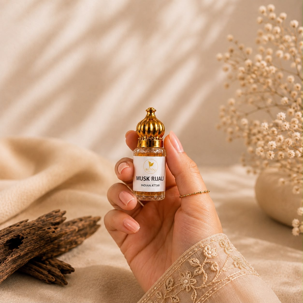 Musk Rijali Attar | Authentic Indian Musk Blend | Handcrafted In Kannauj