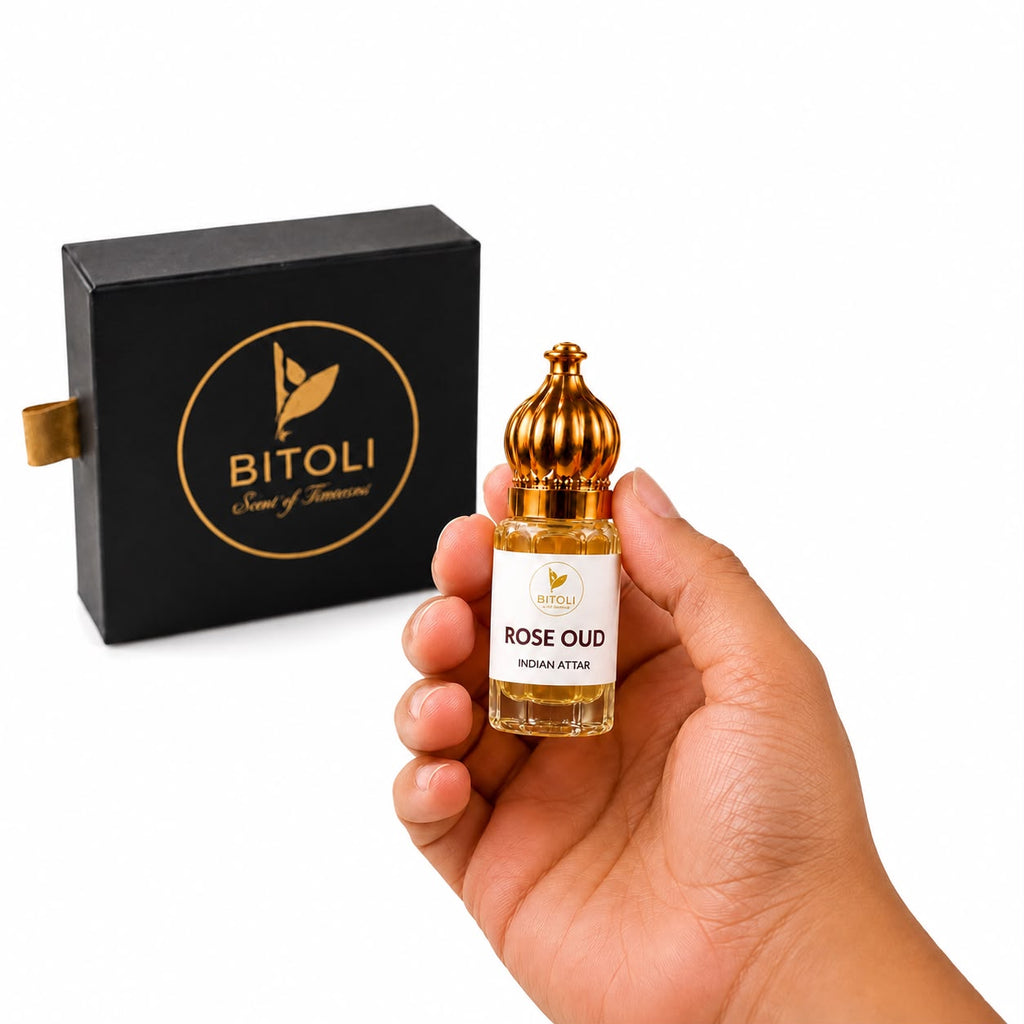 Rose Oud Attar | Authentic Indian Oud | Handcrafted In Kannauj