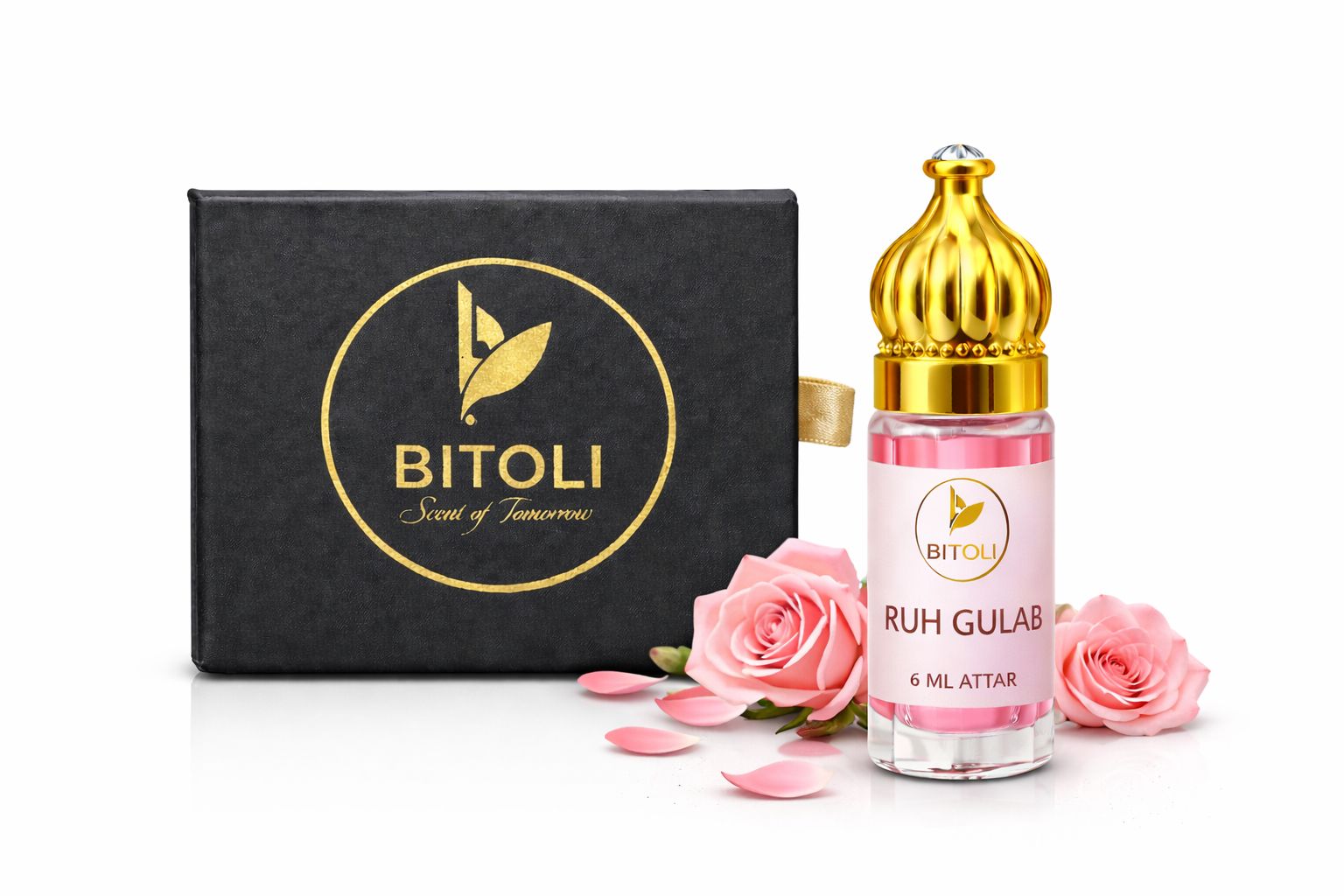 Ruh Gulab Royale - Pure Kannauj Rose Attar