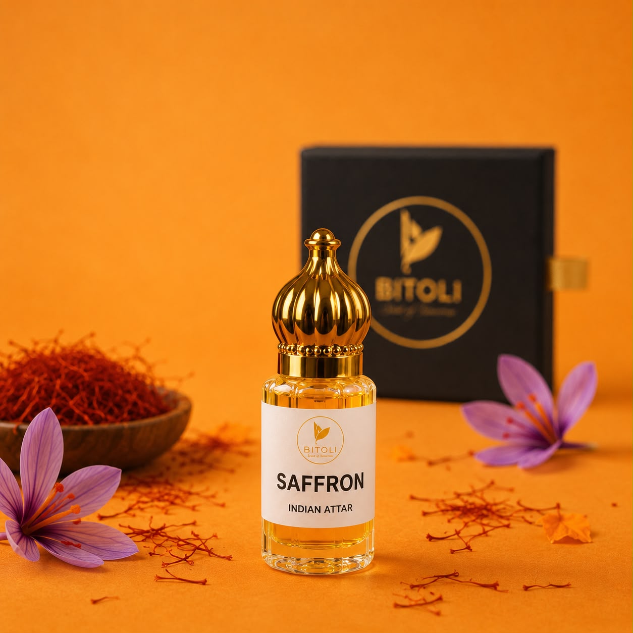 Saffron Attar | Authentic Indian Attar | Handcrafted In Kannauj