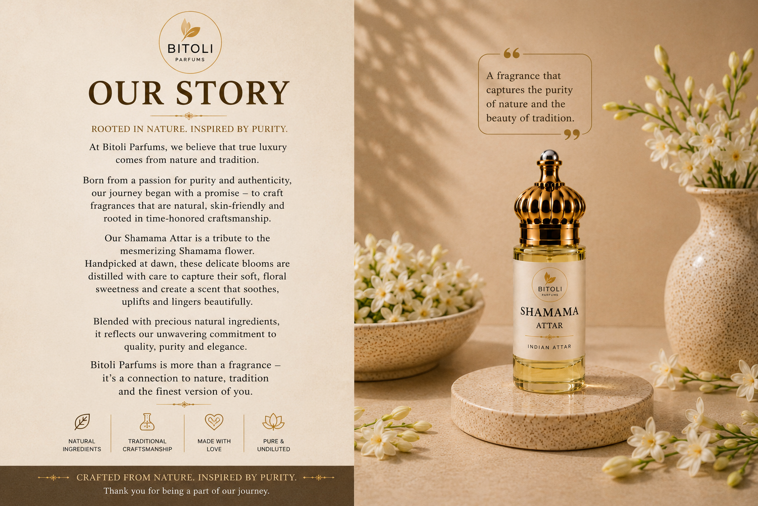 Shamama Attar | Authentic Indian Attar | Handcrafted in Kannauj