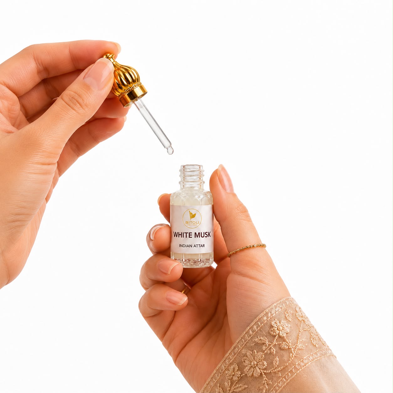White Musk Attar | Authentic Indian Musk Blend | Handcrafted In Kannauj