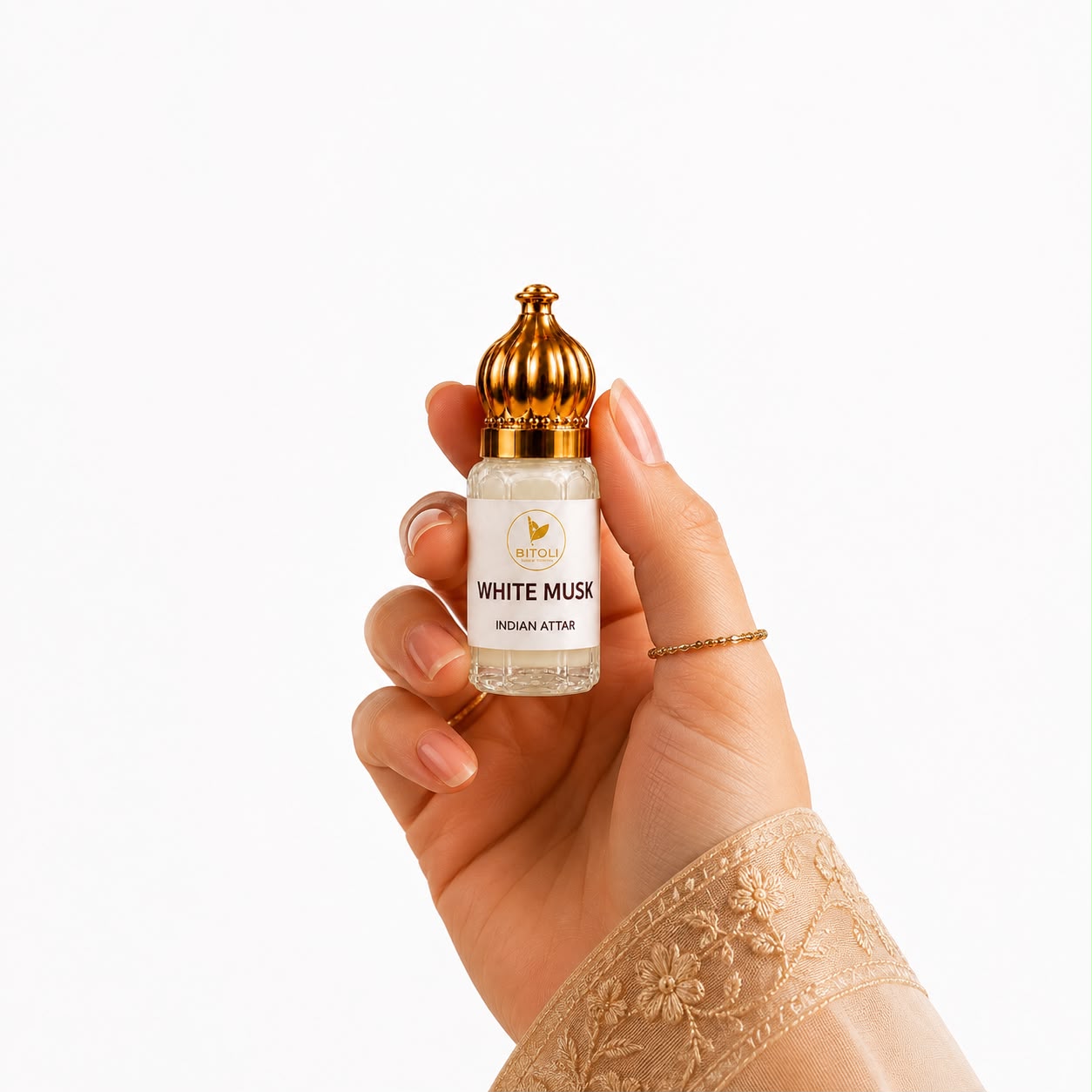 White Musk Attar | Authentic Indian Musk Blend | Handcrafted In Kannauj